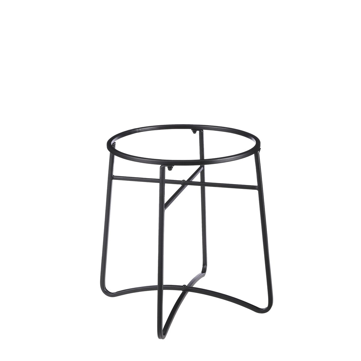 Plantenstandaard - H40 x Ø35 cm - Metaal - Zwart