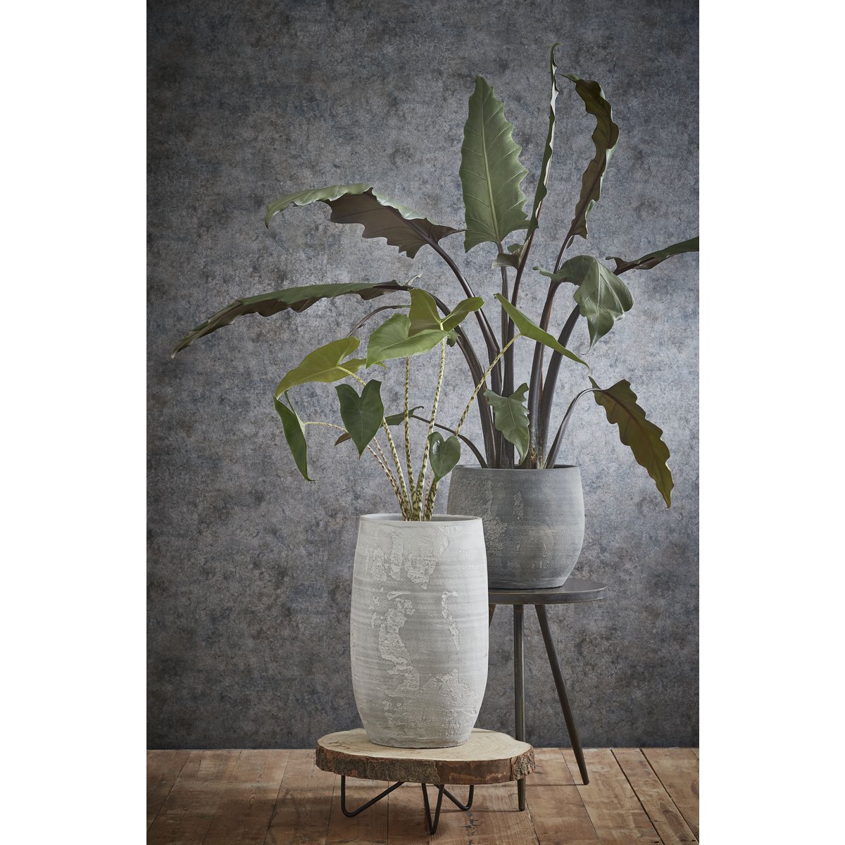 Kent Bijzettafel - H52 x Ø40 cm - Metaal - Zwart