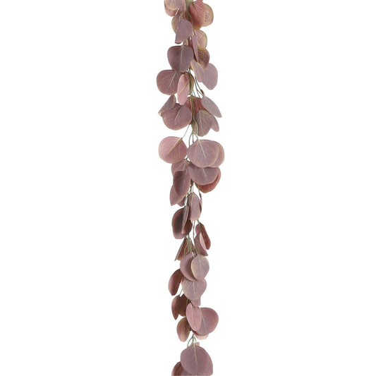 Eucalyptus Kunstslinger - L180 cm - Roze