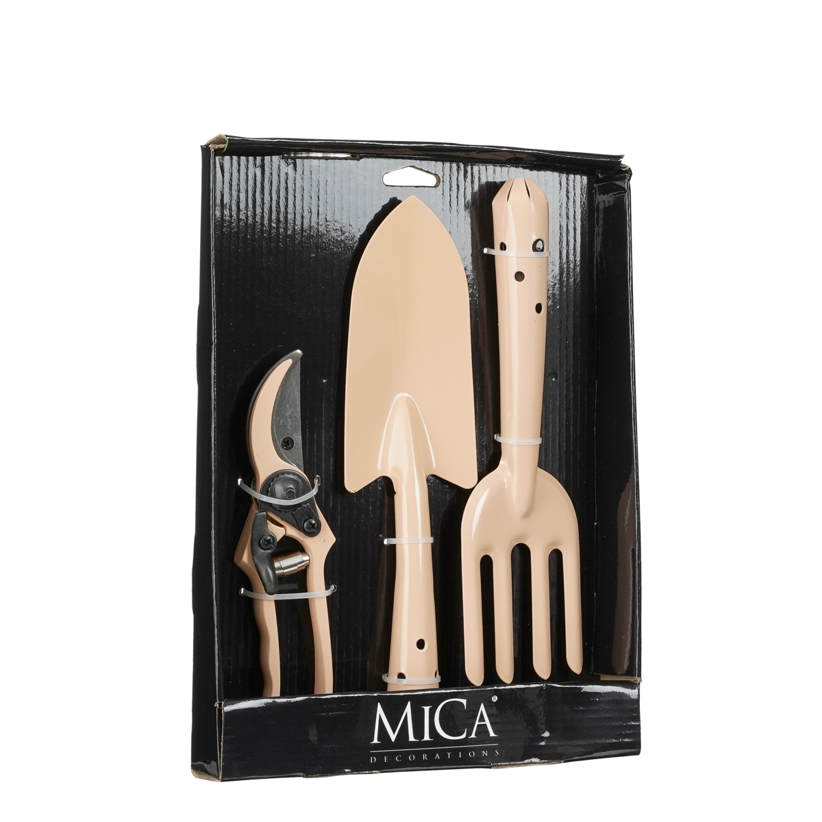 Tuingereedschap - Set van 3 - Metaal - Roze