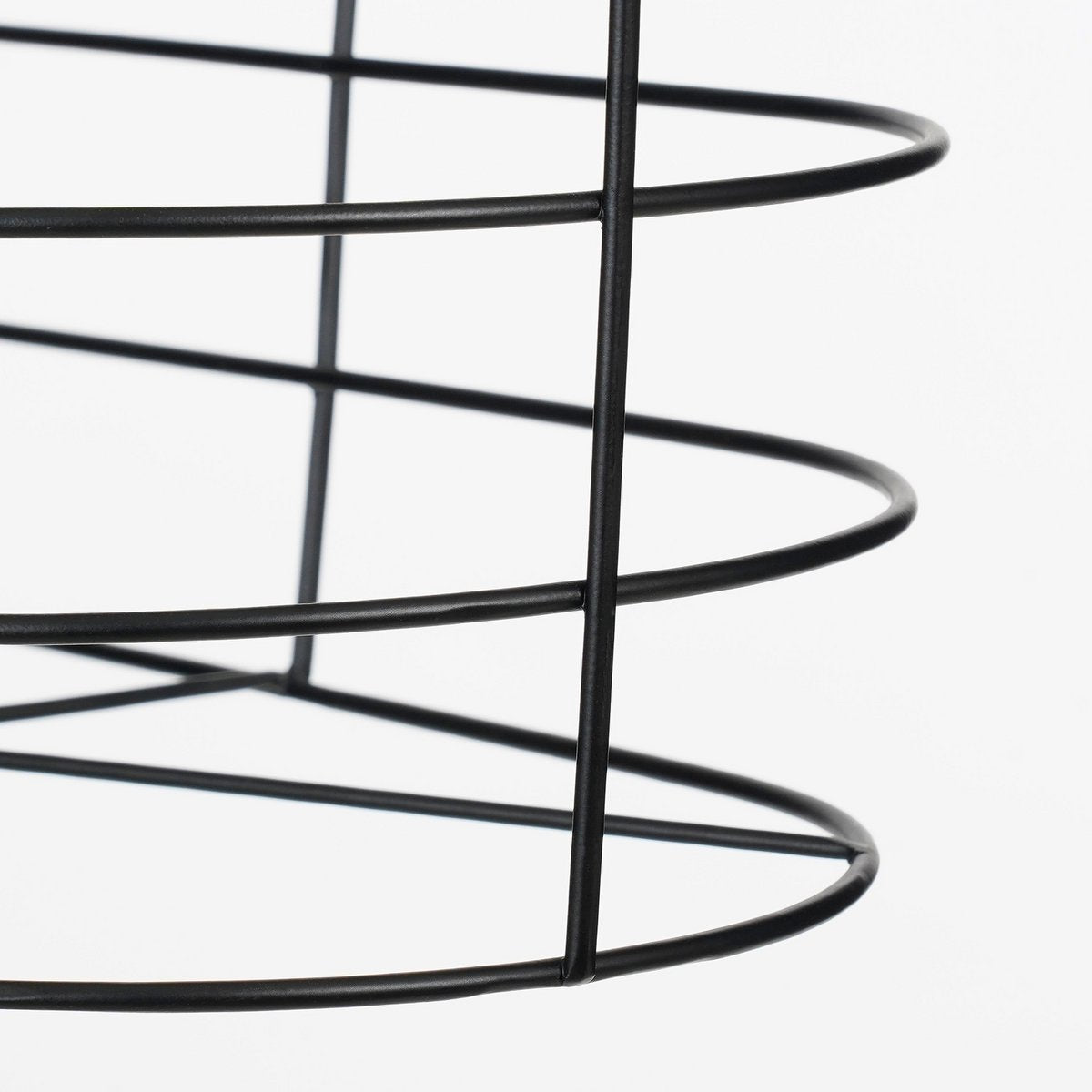 Callee Hangende Bloempot - L43 x B21 x H76 cm - Metaal - Zwart