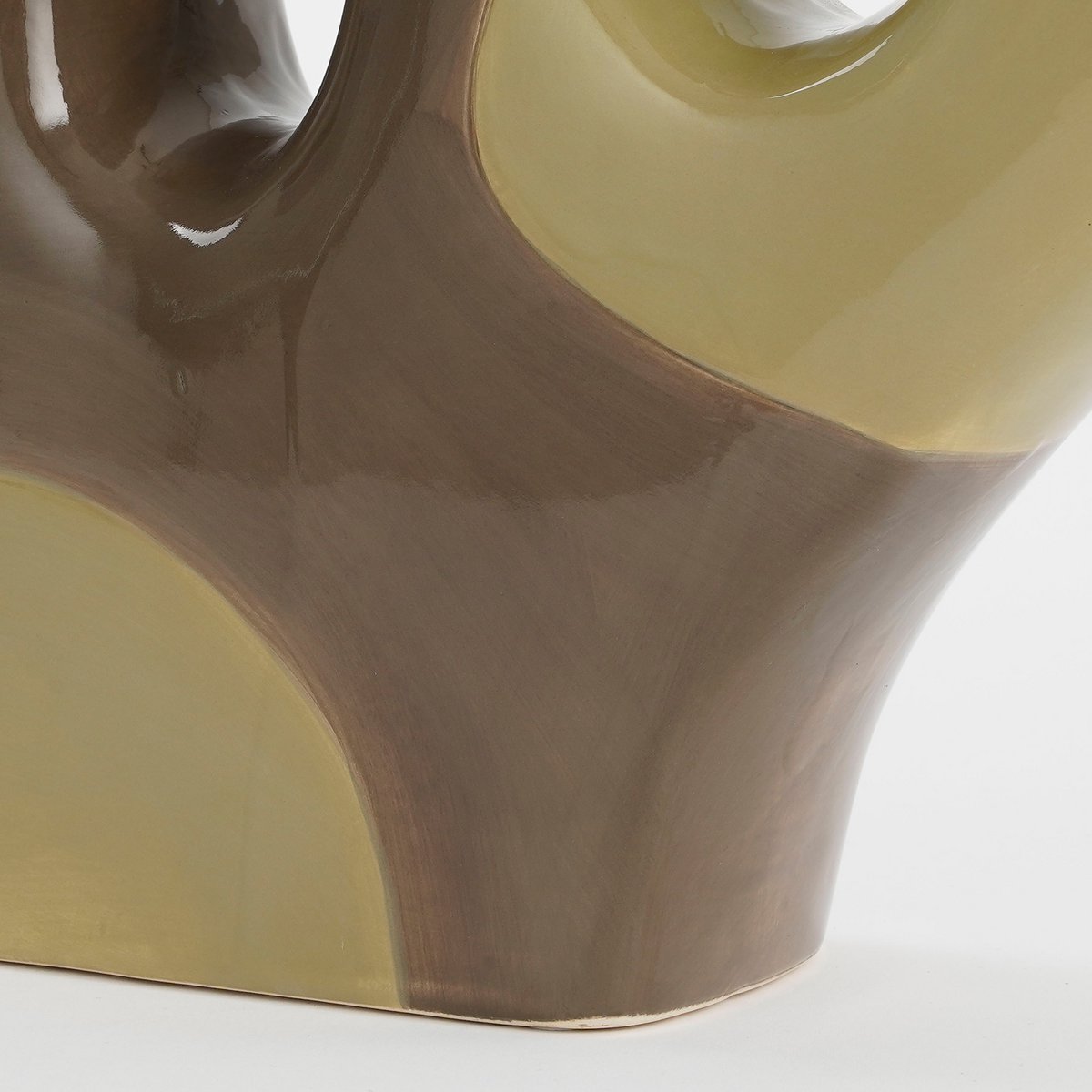 Decoratie Object - L28 x B8 x H35 cm - Dolomiet - Groen