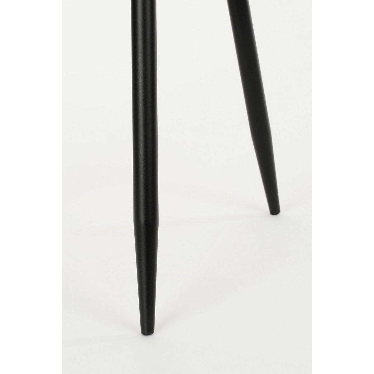 Jaylee Bijzettafel - H45 x Ø34 cm - Metaal - Zwart