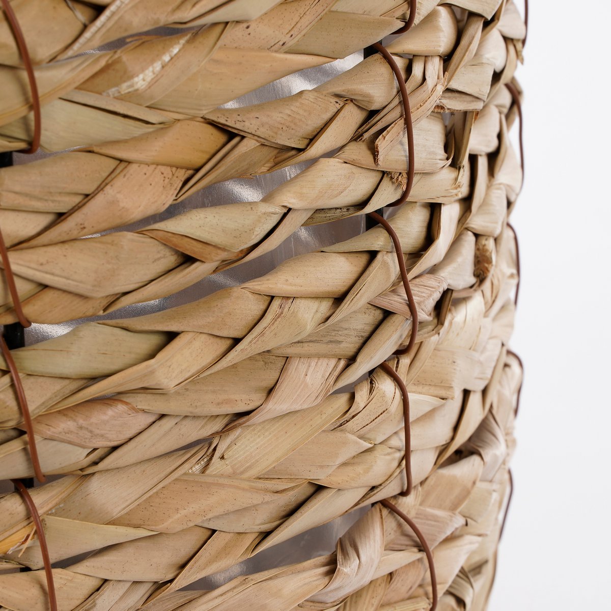 Avalon Hangende Bloempot - Set van 3 - H90 x Ø30 cm - Zeegras - Lichtbruin