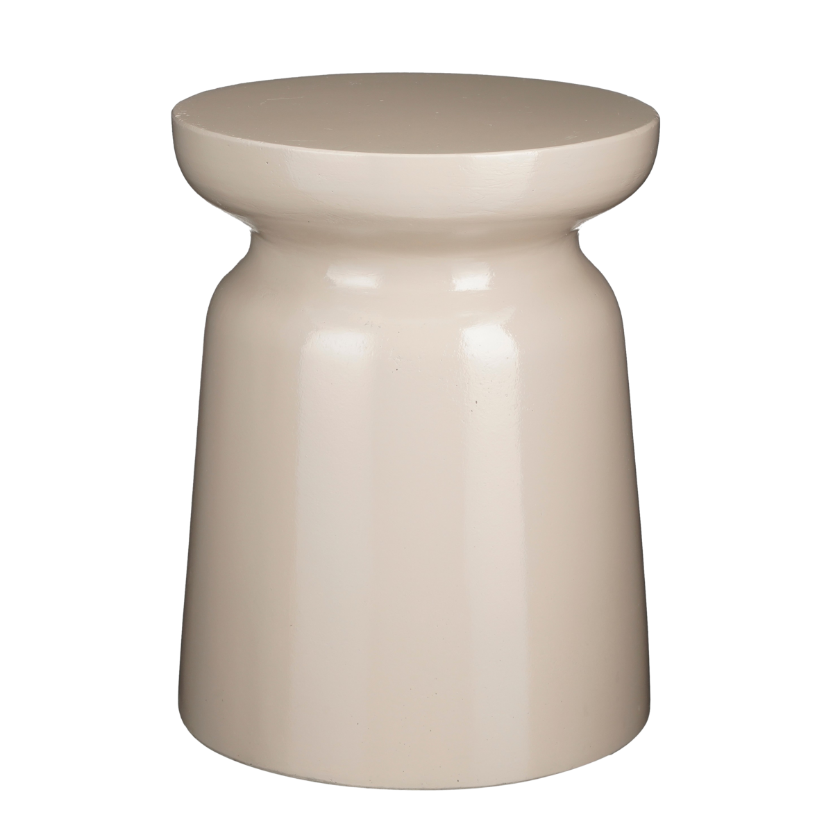 Stage Bijzettafel - H45 x Ø35 cm - Cement - Beige