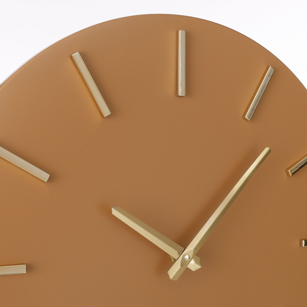 Brixen Wandklok - Ø36 cm - Lichtbruin