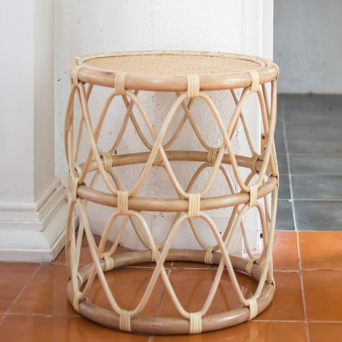 Rotan bijzettafel | Eindtabel | Banktafel MUARA
