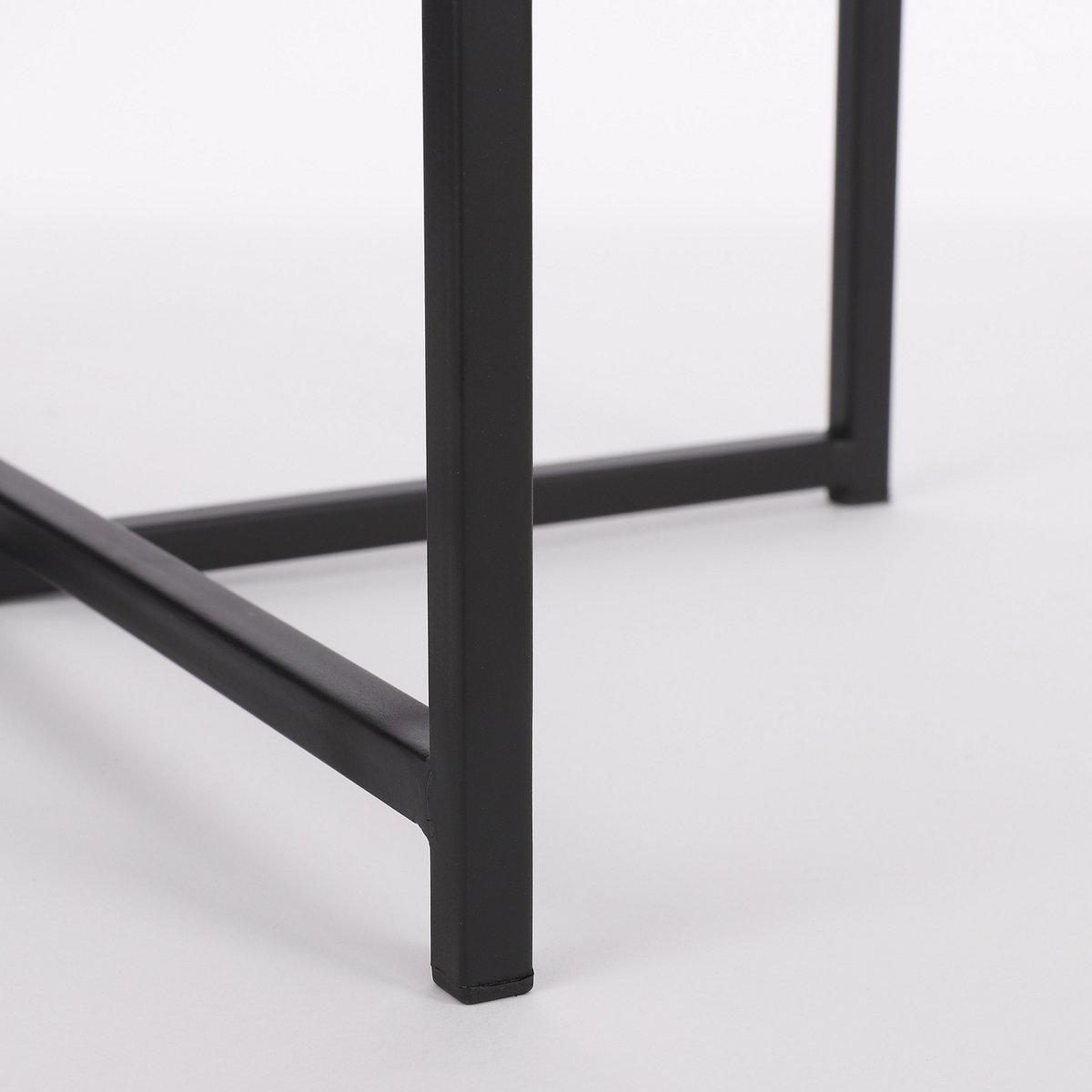 Mikki Bijzettafel - H45 x Ø45 cm - Zwart