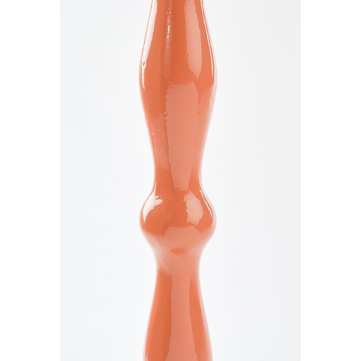 Duco Bijzettafel - H66 x Ø25 cm - FSC 100% - Gerecycled Aluminium - Oranje