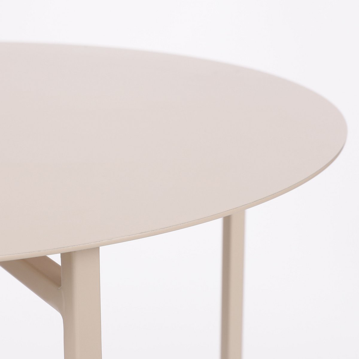 Mikki Bijzettafel - H45 x Ø45 cm - Metaal - Oud Roze