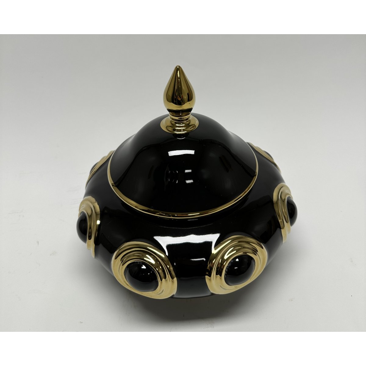 Gouden Cirkel Gemberpot (CF8146-9zwart)