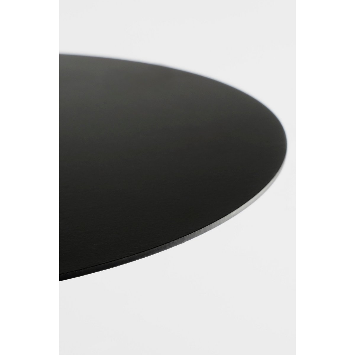 Ruben Plantentafel - H60 x Ø24 cm - Metaal - Zwart