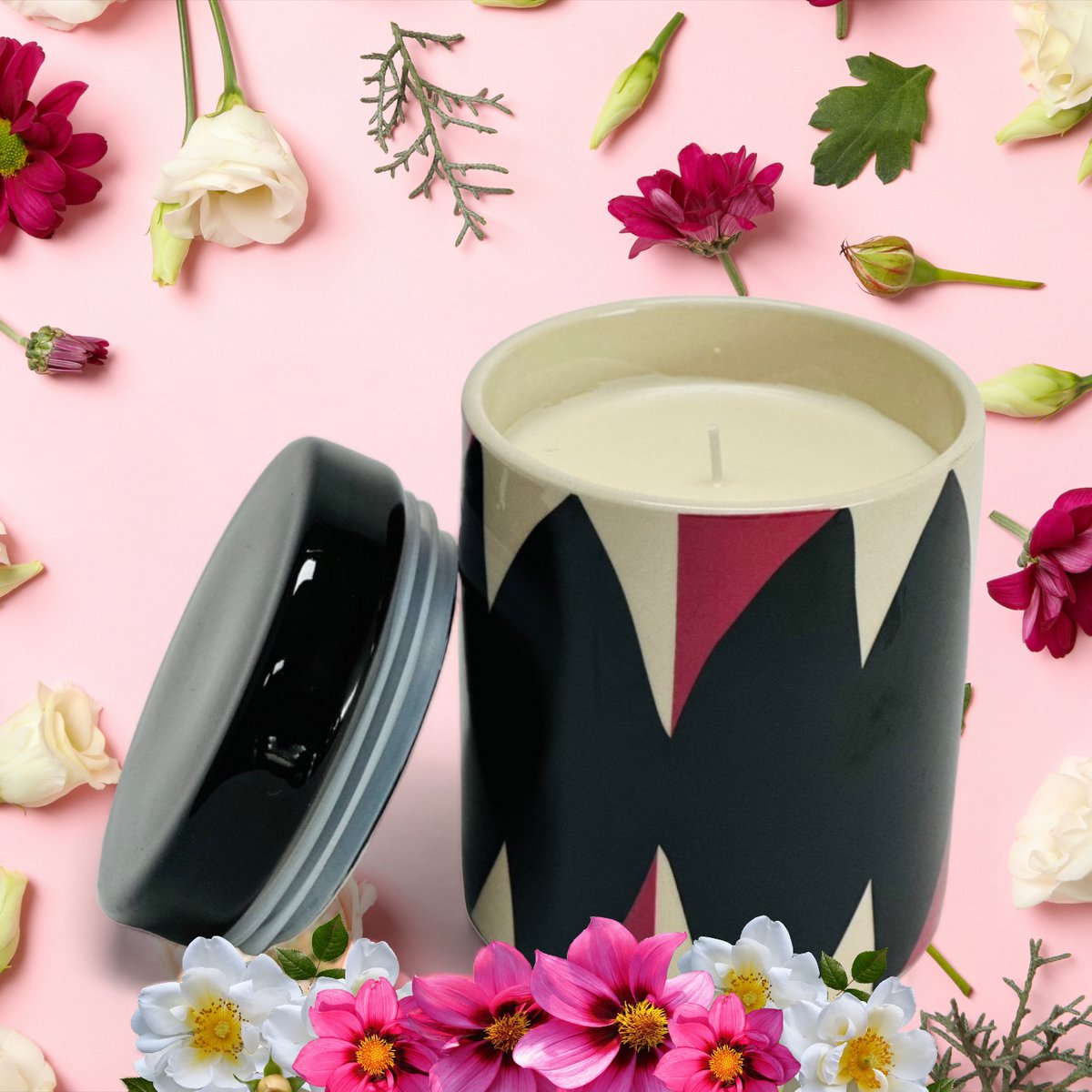 Geurkaars Natuurlijke sojawas Luxe geur voor thuis D10cm*H13,5cm