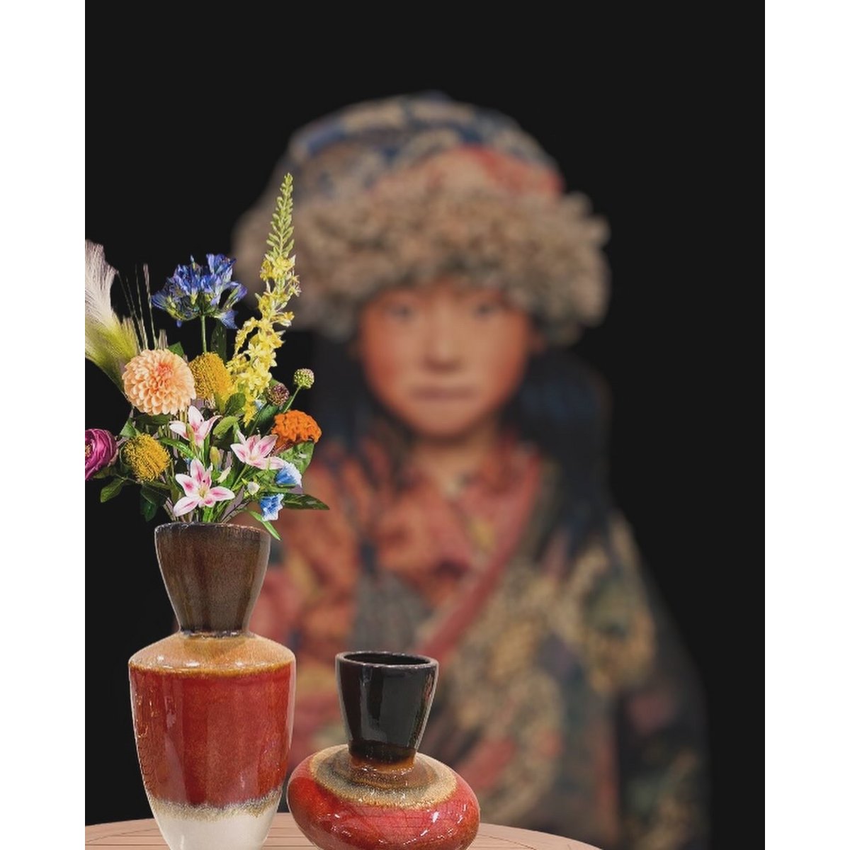 Vintage Vaas Groot formaat