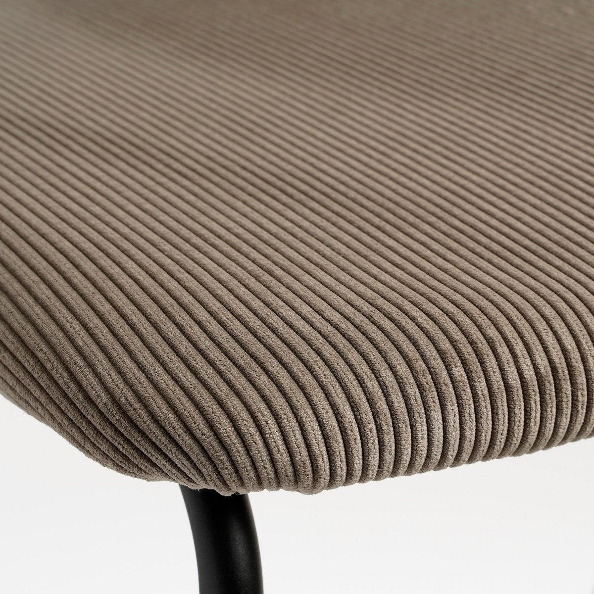 Nanet Barkruk - H91 cm - Velvet - Beige