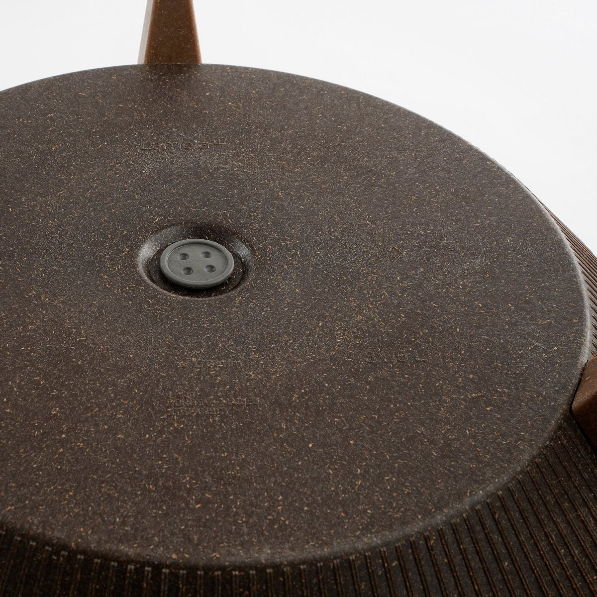 Doppio Bloempot op Poten - H22 x Ø47 cm - Polypropyleen - FSC Mix - Donkerbruin