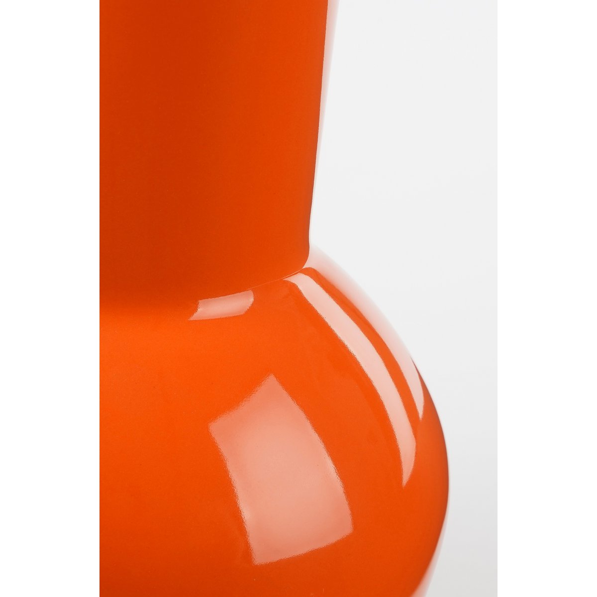 Lora Vaas - H45 x Ø23 cm - Keramiek - Oranje