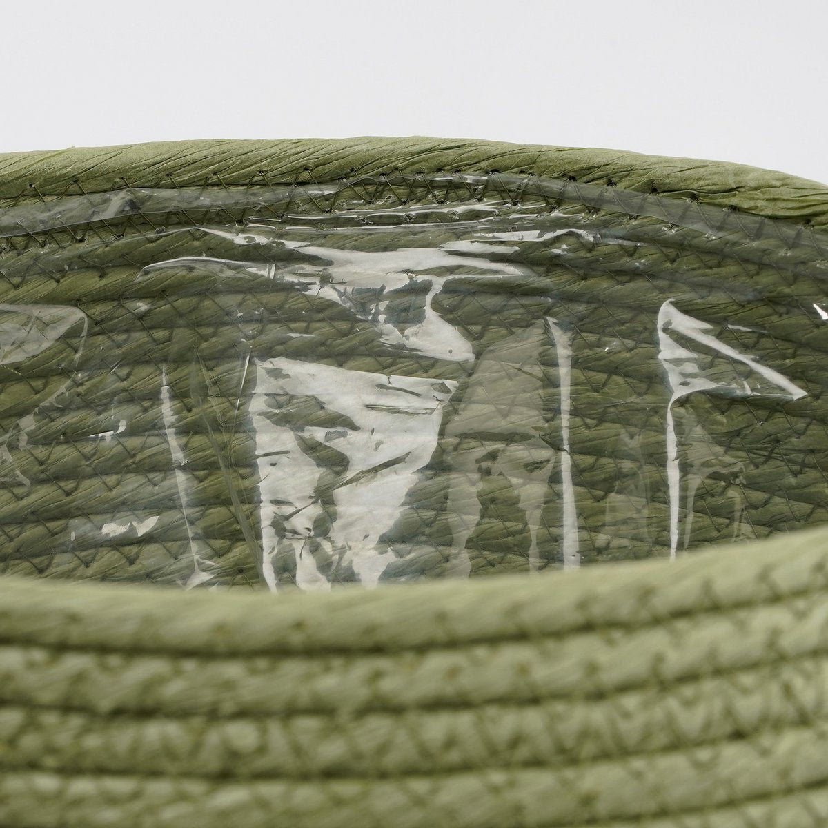 Jorck Plantenmand - H24 x Ø26 cm - Papier - Groen