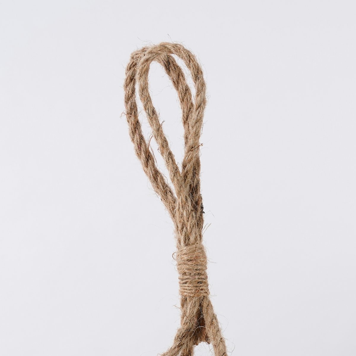 Avalon Hangende Bloempot - Set van 3 - H90 x Ø30 cm - Zeegras - Lichtbruin