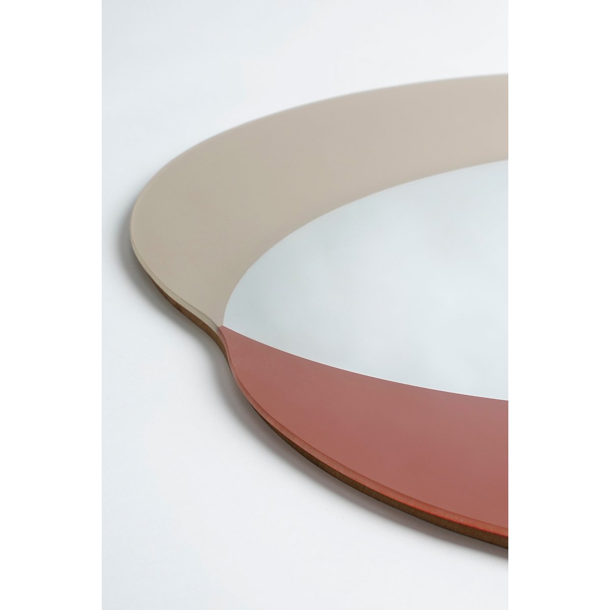 Avilo Wandspiegel - L58 x B45 cm - Donkerrood