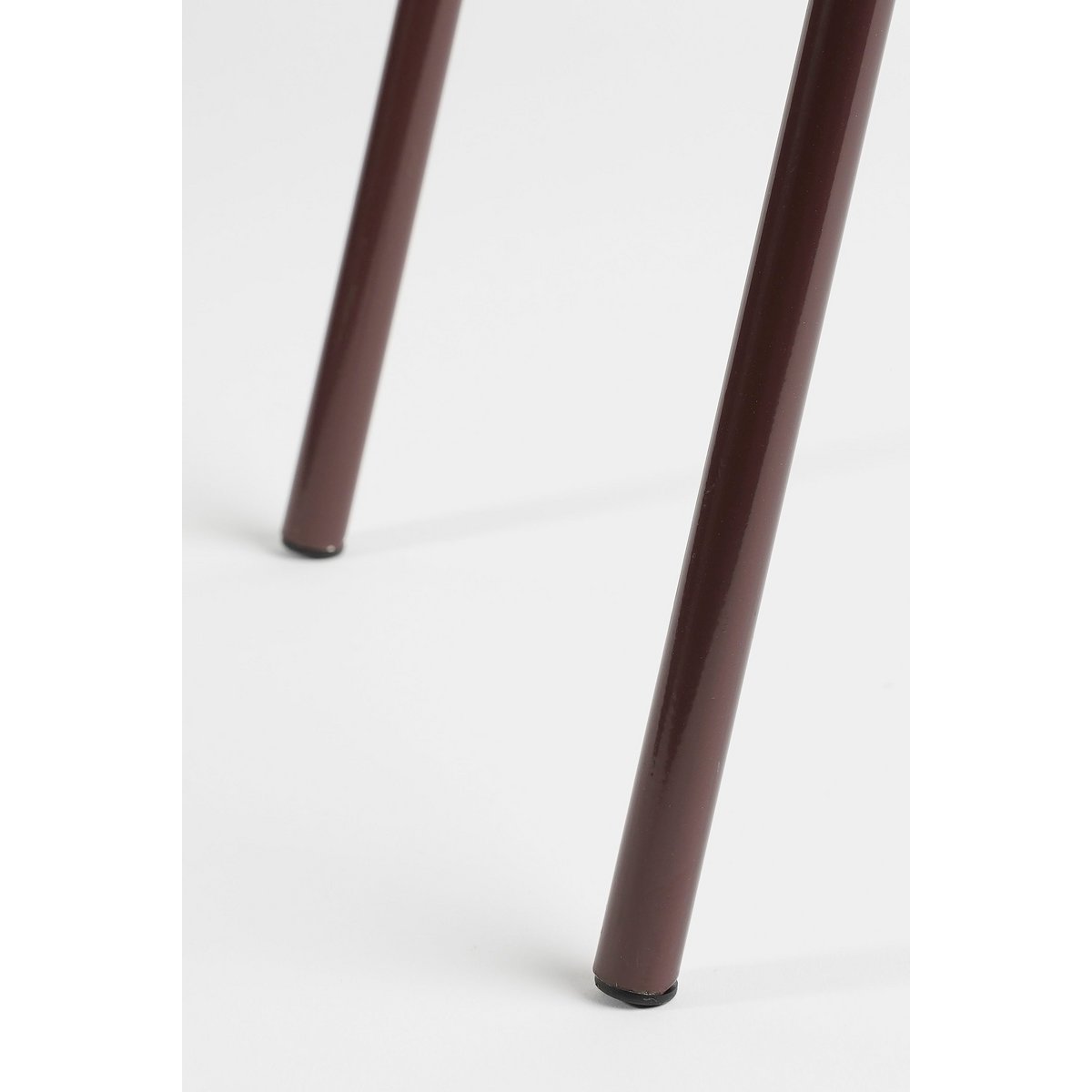 Plantenbak op Poten - Set van 2 - L54 x B23 x H69,5 cm - Metaal - Donkerbruin/Beige