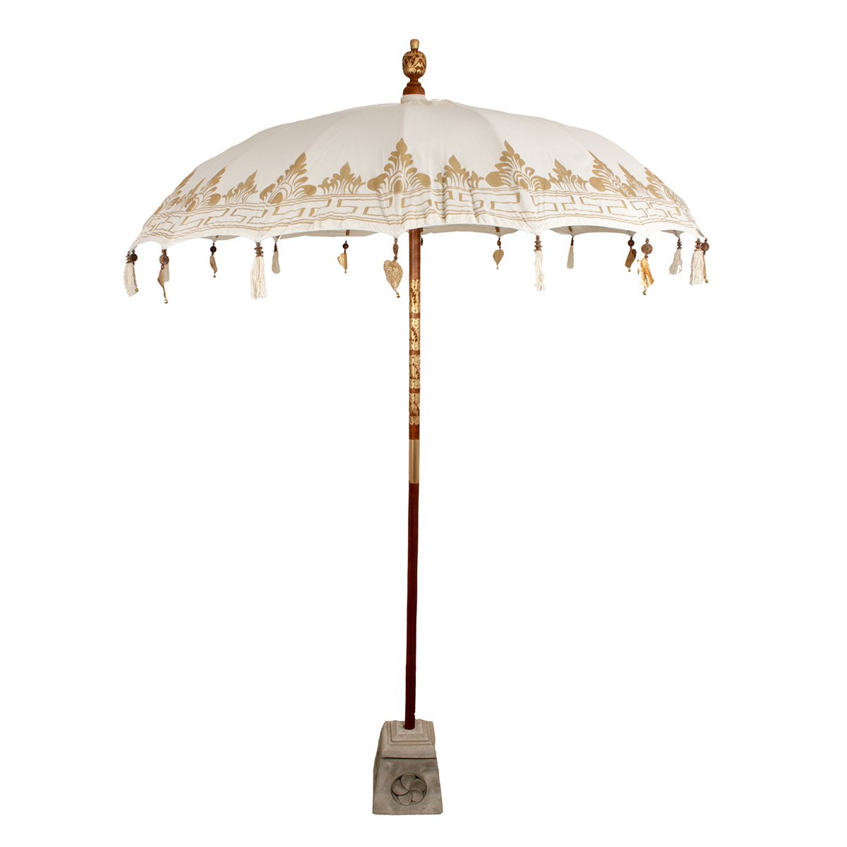 Bali Beach Parasol wit