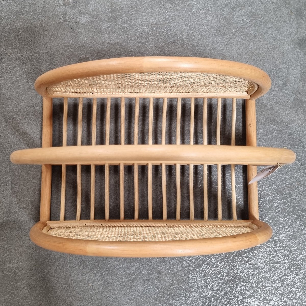 Krantenmand van rotan Tijdschriftenhouder Tijdschriftenmand ALOR