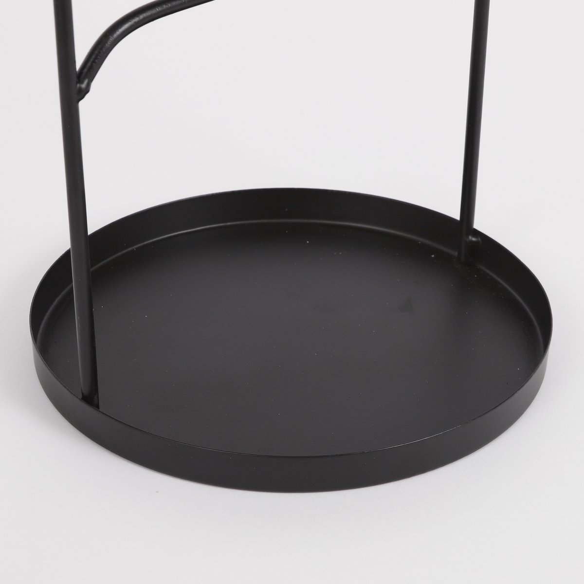 Tafelspiegel - H39 x Ø20 cm - Metaal - Zwart