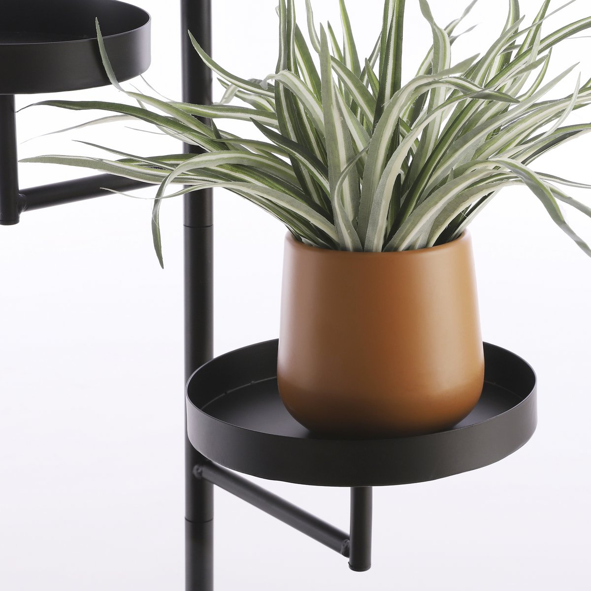 Perry Wandrek - L36 x B30 x H120 cm - Metaal - Zwart