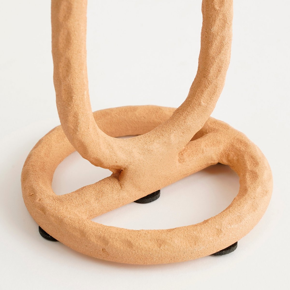 Yukon Kandelaar - H22 x Ø9 cm - Metaal - Terra