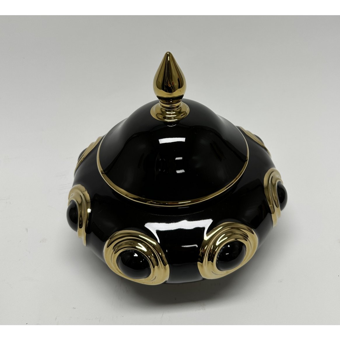 Gouden Cirkel Gemberpot (CF8146-9zwart)