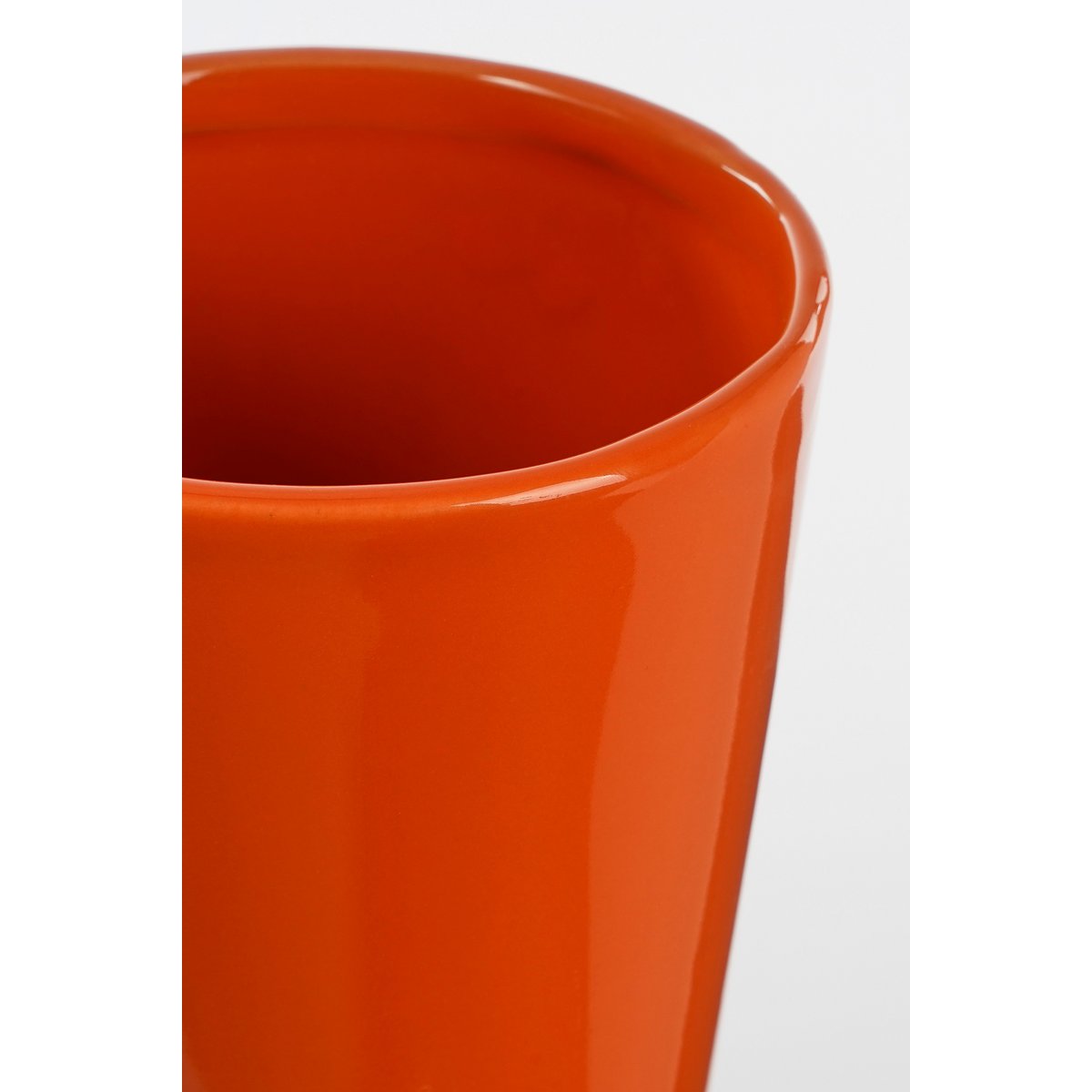 Lora Vaas - H45 x Ø23 cm - Keramiek - Oranje