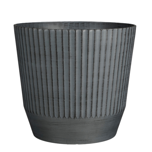 Rio Bloempot voor Buiten - H40,5 x Ø45 cm - Donkergrijs