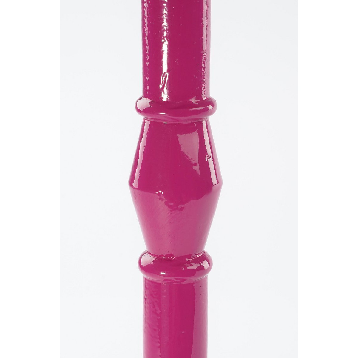 Duco Bijzettafel - H58 x Ø25 cm - Gerecycled Aluminium - Roze