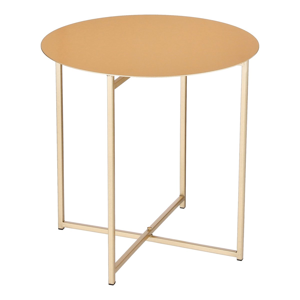 Mikki Bijzettafel - H40 x Ø40 cm - Metaal - Goud