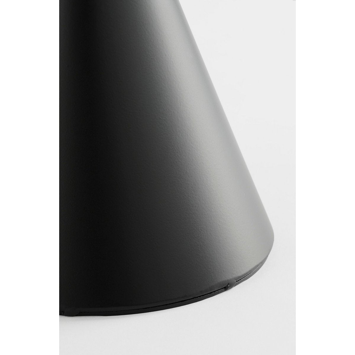 Ruben Plantentafel - H60 x Ø24 cm - Metaal - Zwart