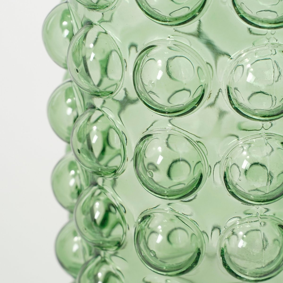 Lausanne Vaas - H25 x Ø12 cm - Glas - Groen