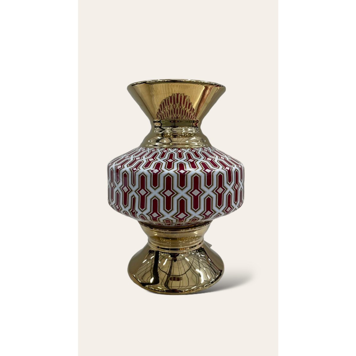 Vintage porseleinen vaas | Antieke Vaas