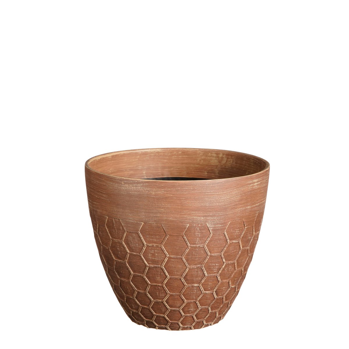 Bravo Bloempot voor Buiten - H26 x Ø30,5 cm - Koper bijenkorf