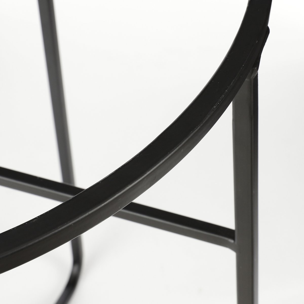 Plantenstandaard - H40 x Ø35 cm - Metaal - Zwart