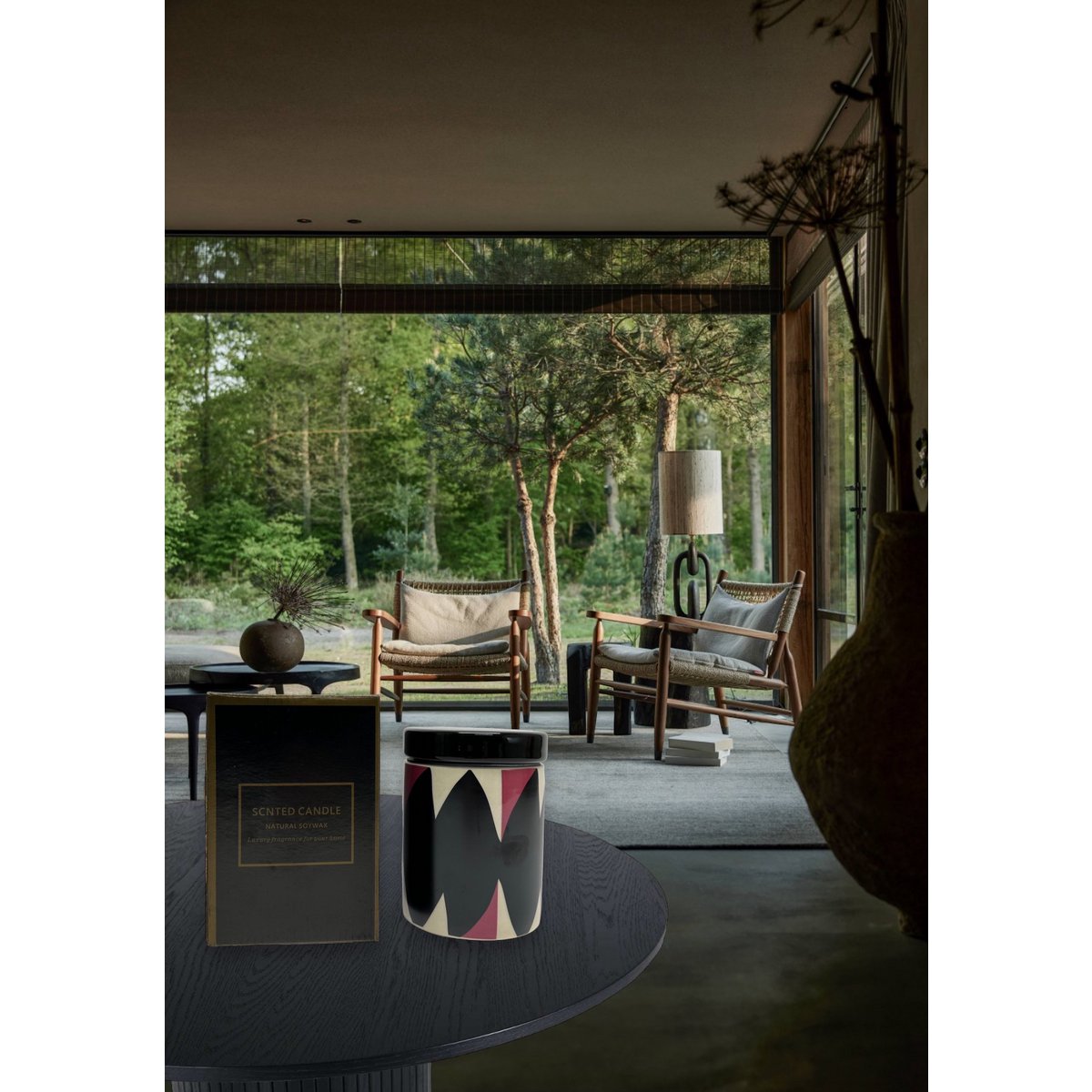 Geurkaars Natuurlijke sojawas Luxe geur voor thuis D10cm*H13,5cm