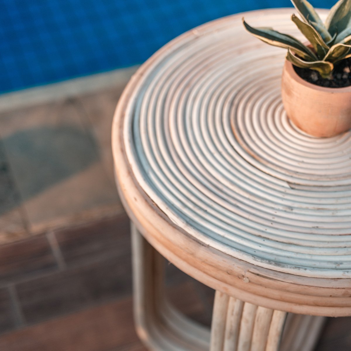 Rotan Bijzettafel | Bijzettafel | Banktafel KANTHI
