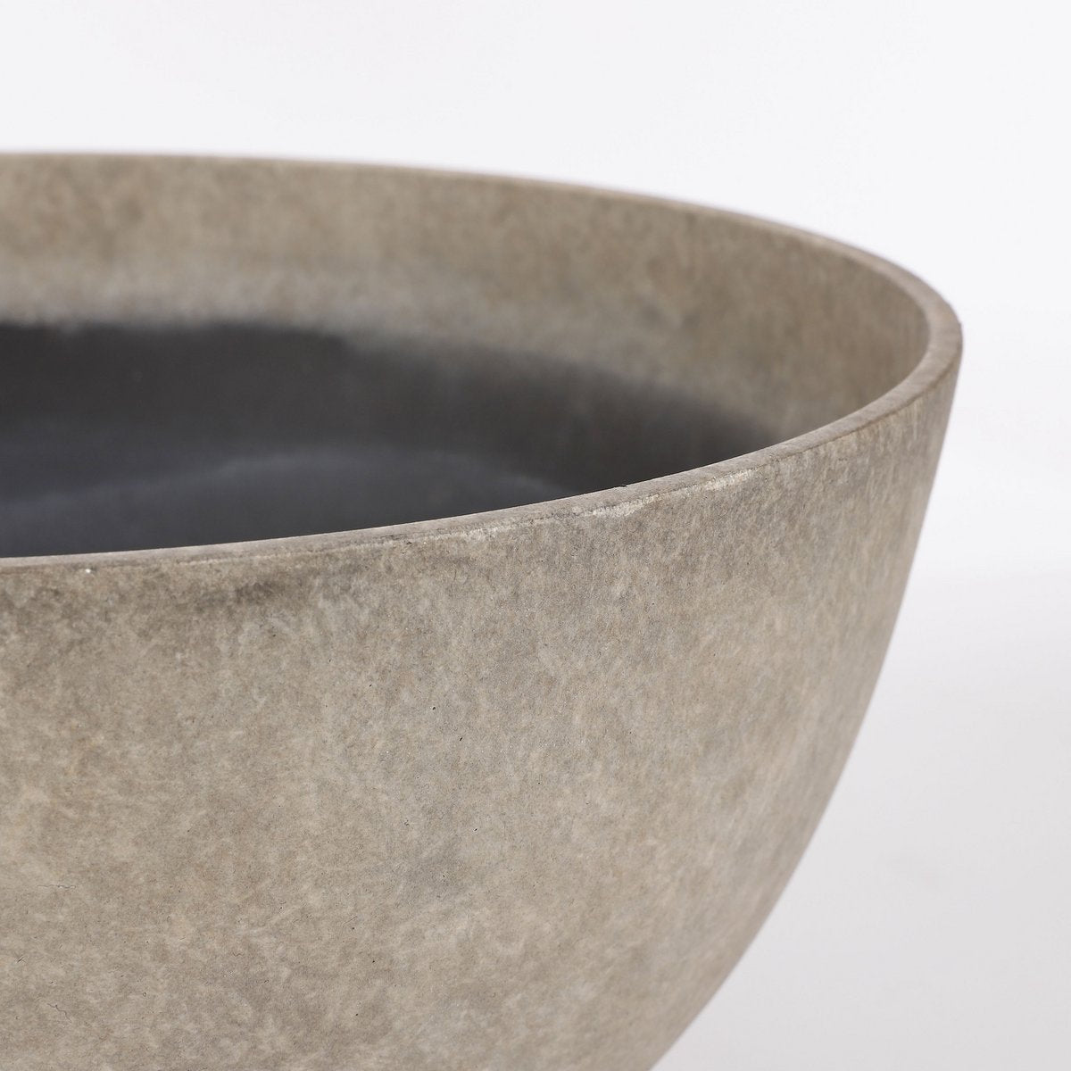 Bravo Plantenschaal - H17 x Ø35 cm - Lichtgewicht Kunststof - Beige