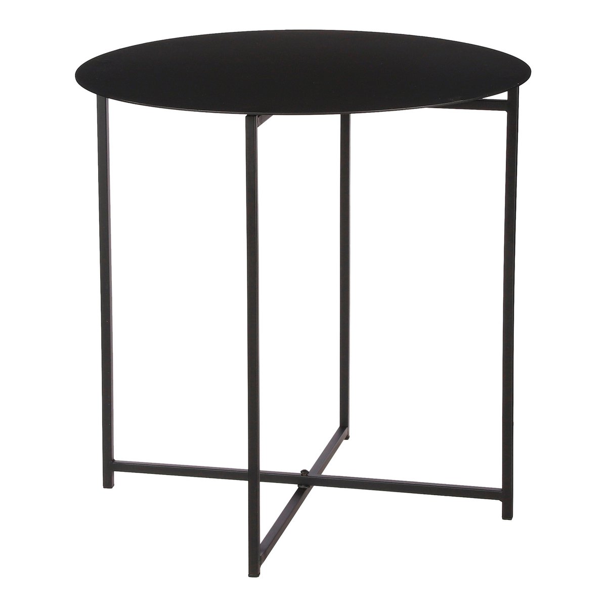 Mikki Bijzettafel - H45 x Ø45 cm - Zwart