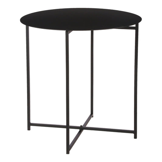Mikki Bijzettafel - H45 x Ø45 cm - Zwart