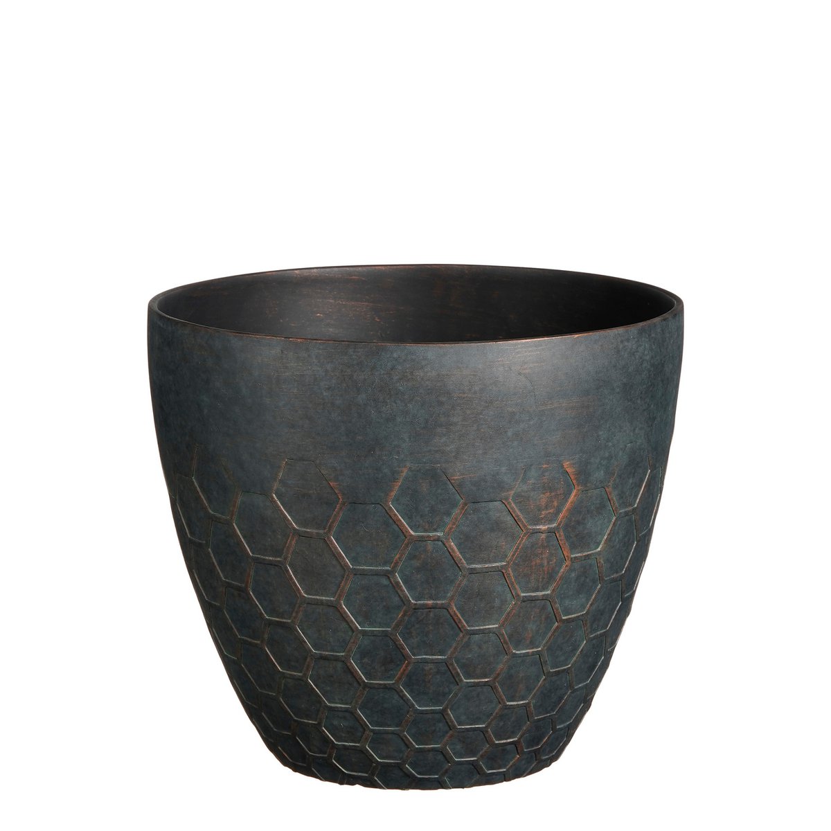 Bravo Bloempot voor Buiten - H32,5 x Ø38 cm - Groen bijenkorf