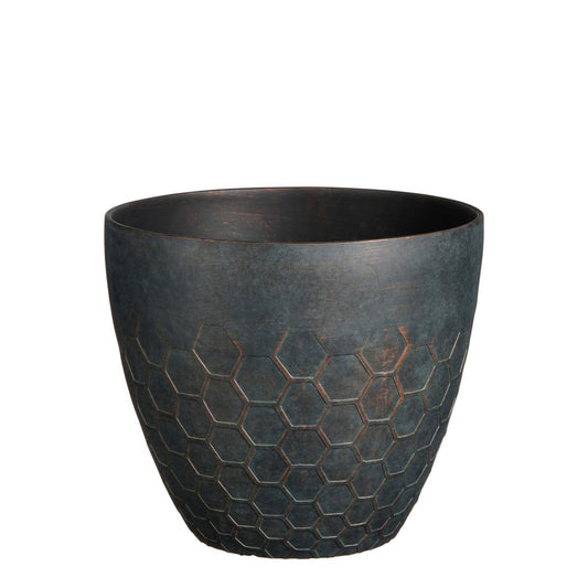 Bravo Bloempot voor Buiten - H32,5 x Ø38 cm - Groen bijenkorf