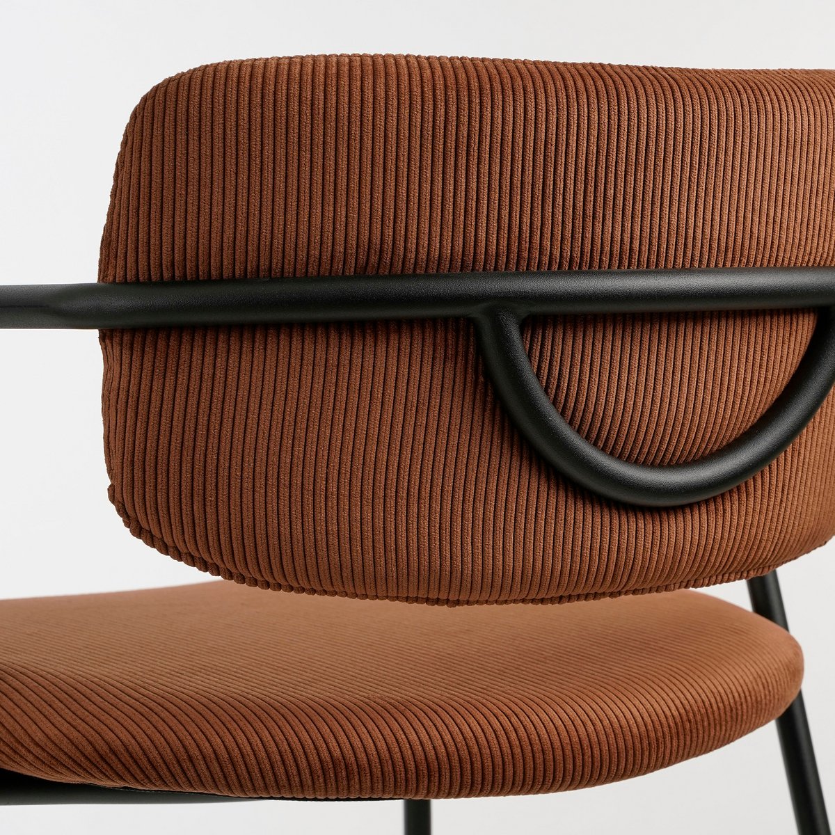 Nanet Barkruk - H91 cm - Velvet - Bruin