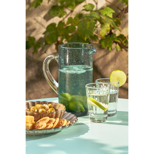 Adia Waterkan - 850 ml - Glas - Blauw