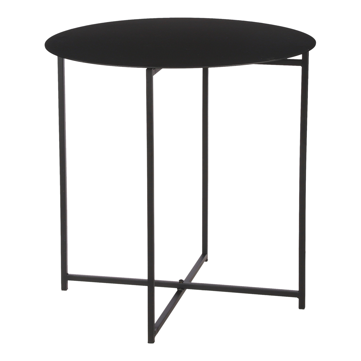 Mikki Bijzettafel - H45 x Ø45 cm - Zwart